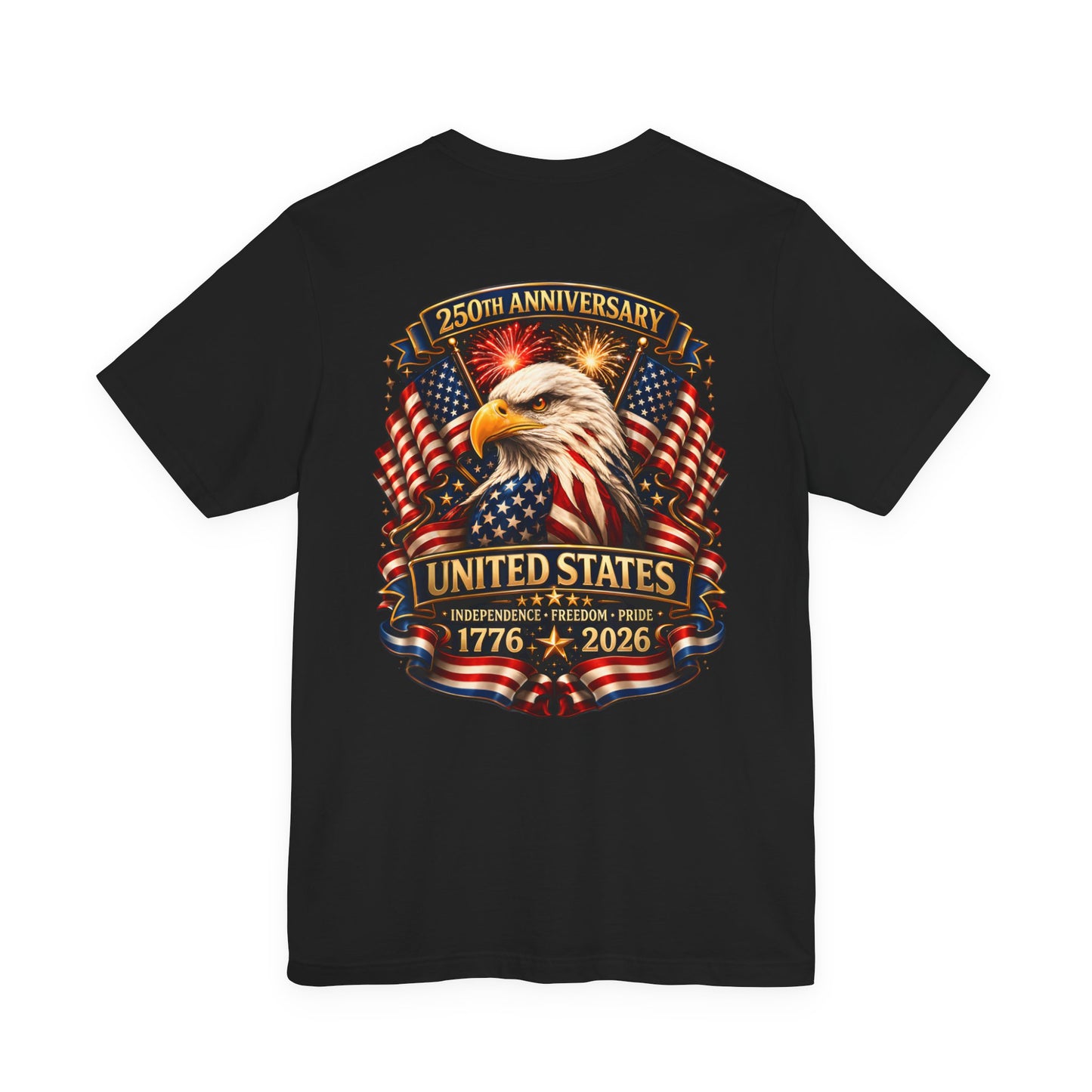 1776–2026 United States 250th Anniversary Eagle T-Shirt