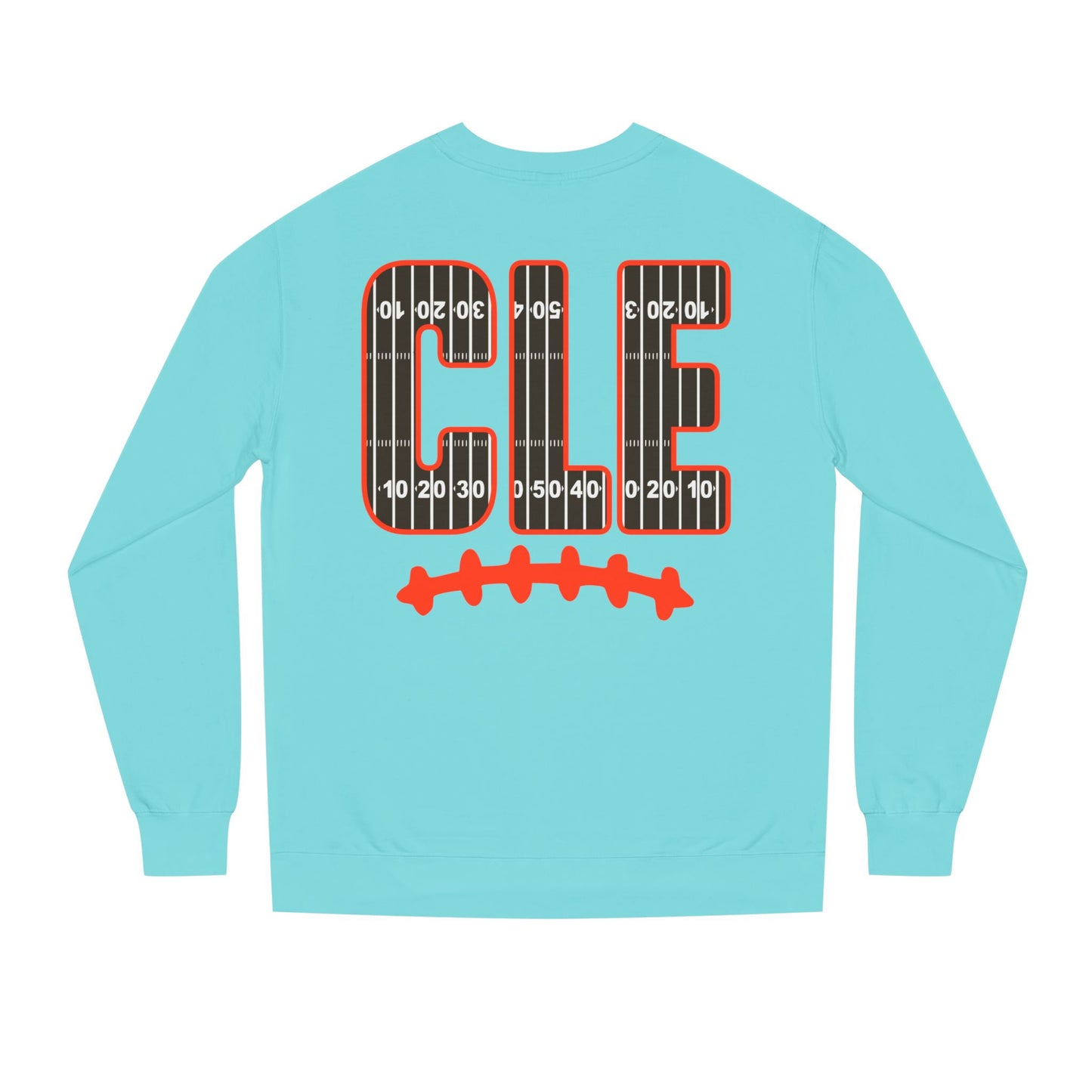 CLE Football Field Crewneck Sweatshirt