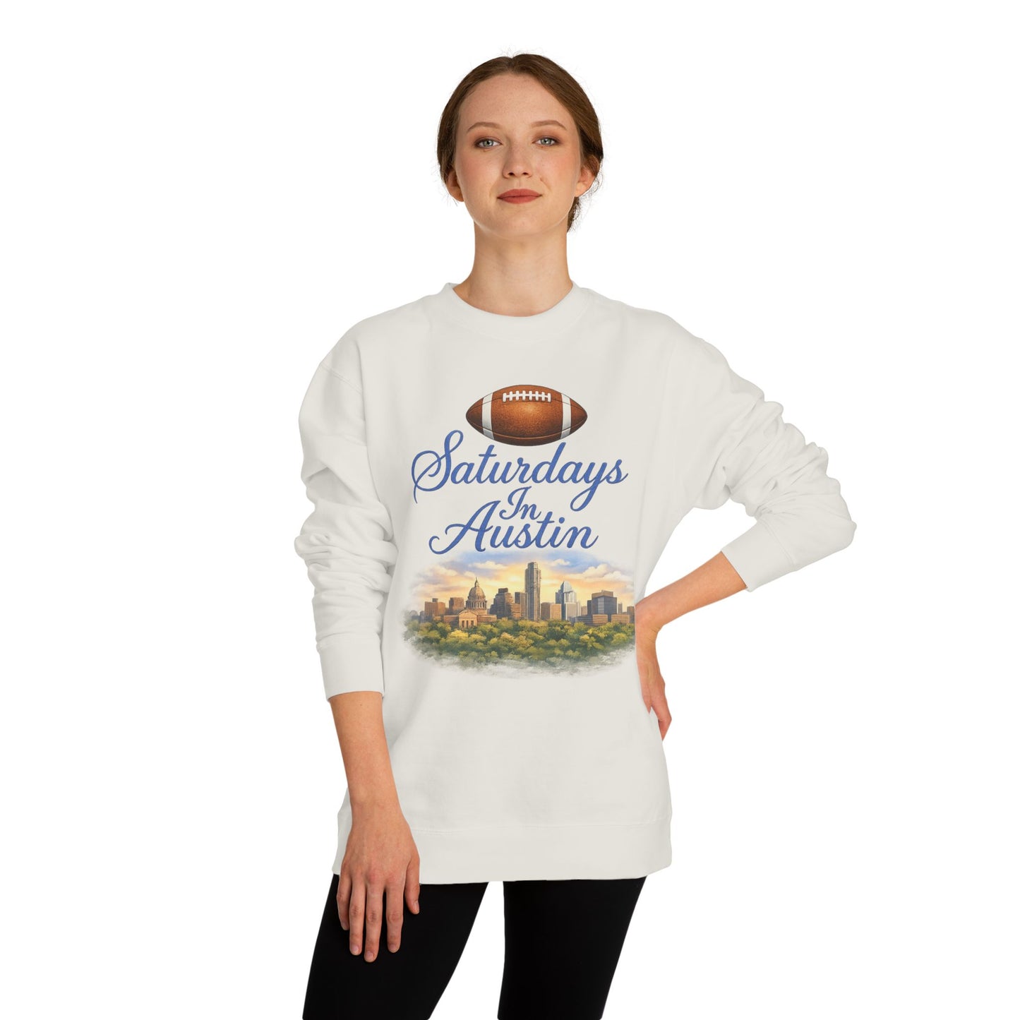 Saturdays in Austin Football Sweatshirt