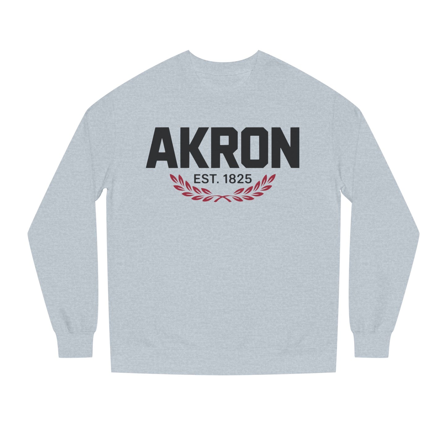 Akron Est. 1825 Crewneck Sweatshirt — Vintage City Pride Pullover