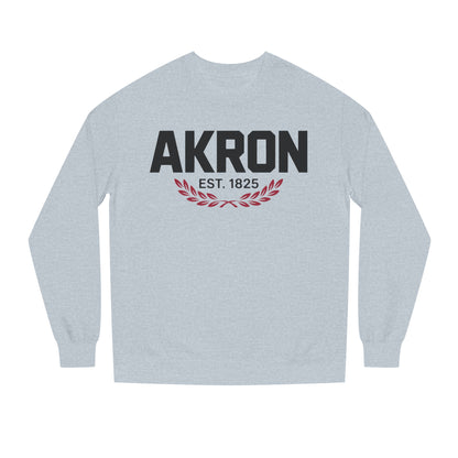 Akron Est. 1825 Crewneck Sweatshirt — Vintage City Pride Pullover