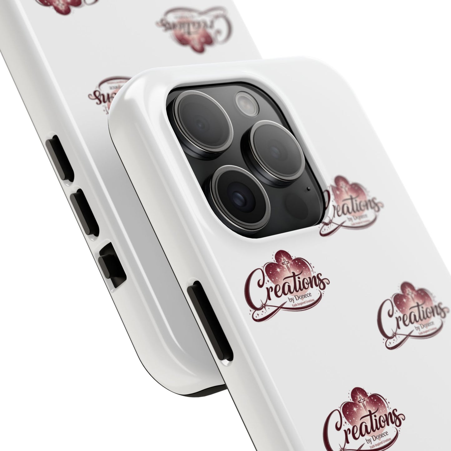Logo Pattern Tough Phone Case — Creations Repeat Design