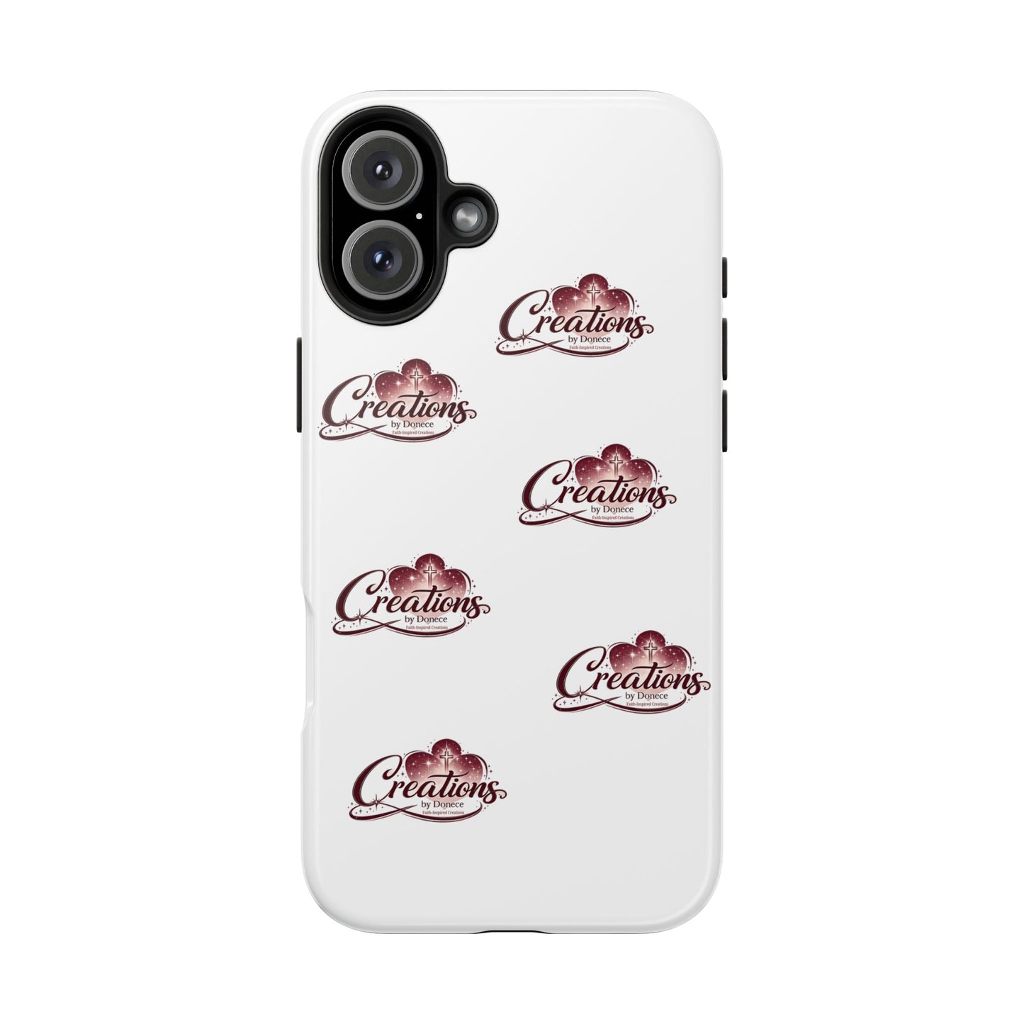Logo Pattern Tough Phone Case — Creations Repeat Design