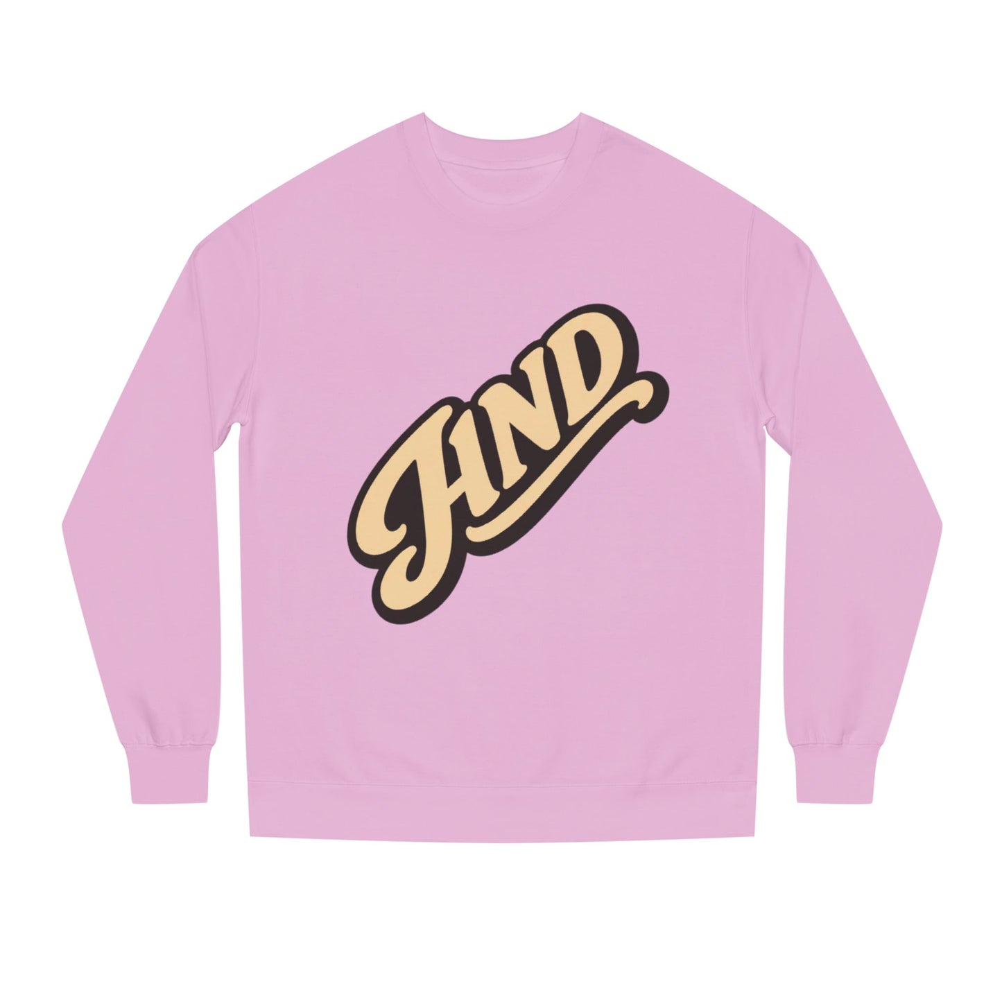 Kind Script Sweatshirt — Retro 'KIND' Graphic Crewneck
