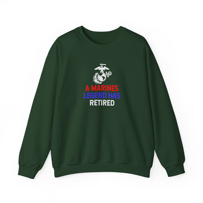 A Marines Legend Has Retired Sweatshirt