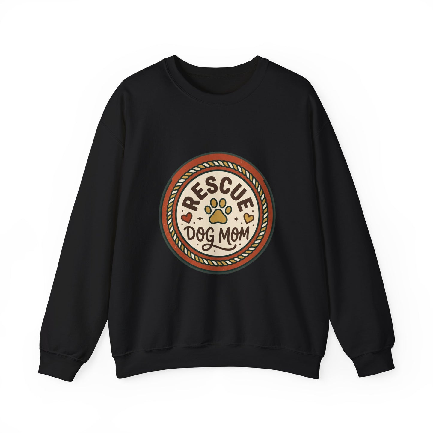 Rescue Dog Mom Sweatshirt | rescue pride, fur baby