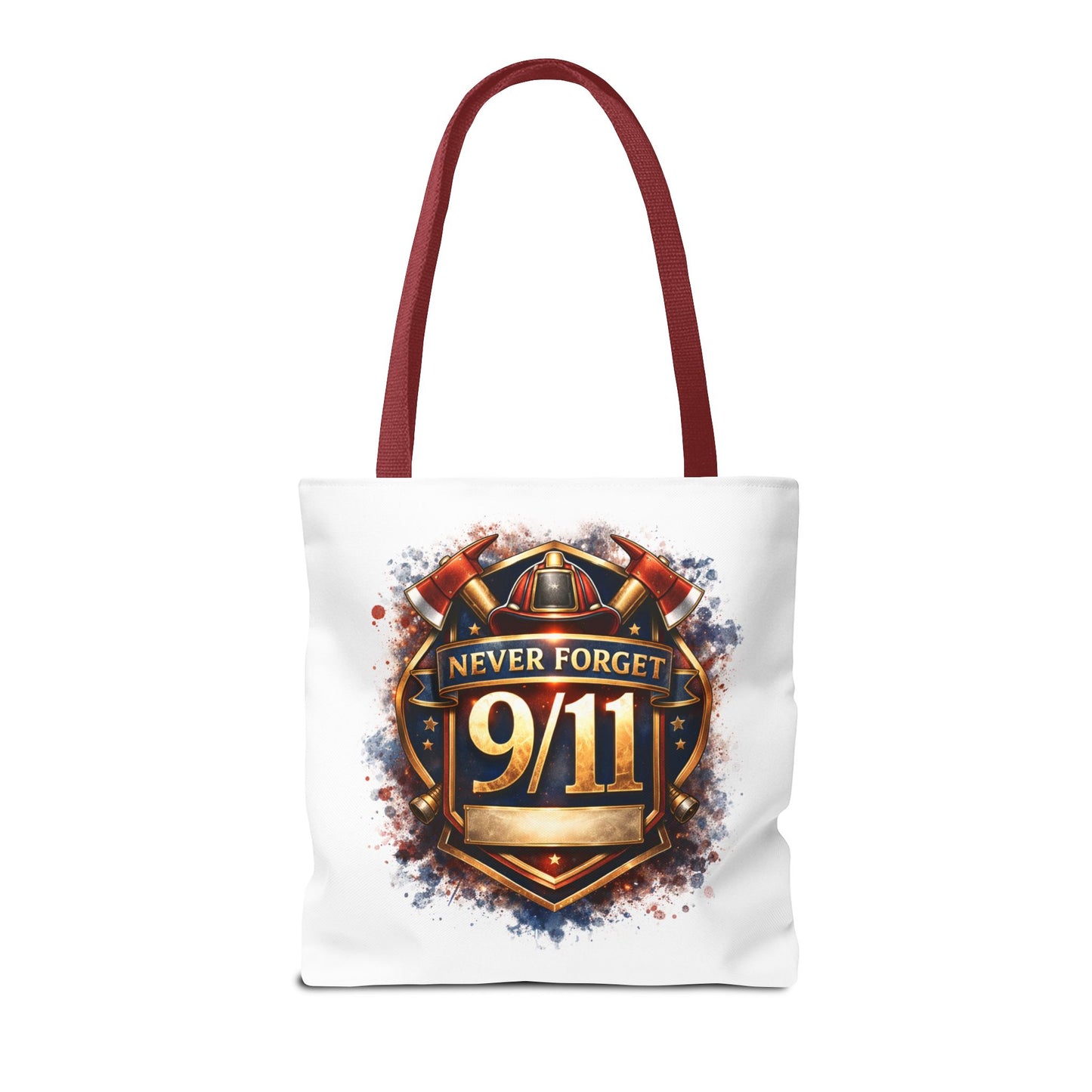 Never Forget 9/11 Memorial Tote Bag