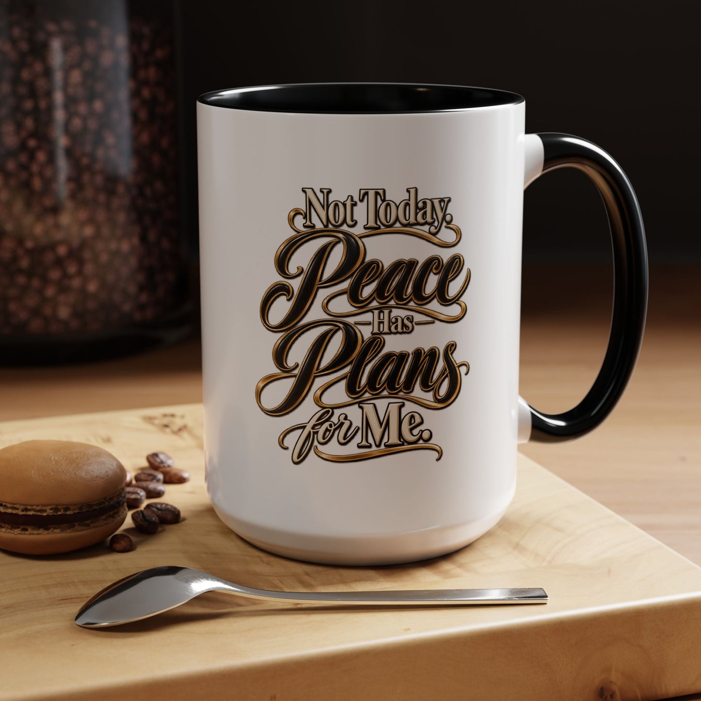 Peace Has Plans for Me Coffee Mug — Inspirational Faith Morning Mug