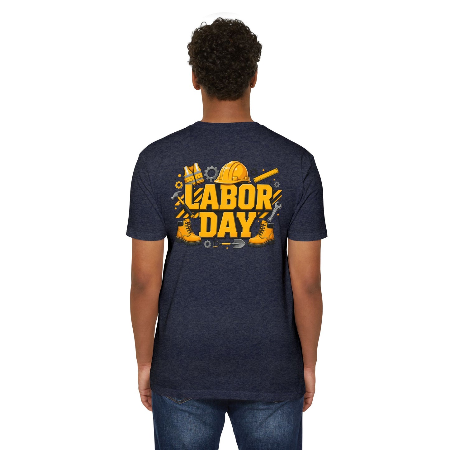 Labor Day T-Shirt — Construction Tools Graphic Tee