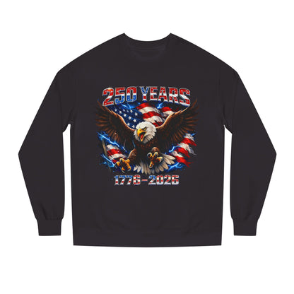 250 Years 1776–2026 Eagle Flag Sweatshirt