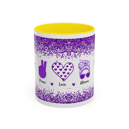 Mama Floral Coffee Mug — Loving Selfless Nurturing 11/15oz