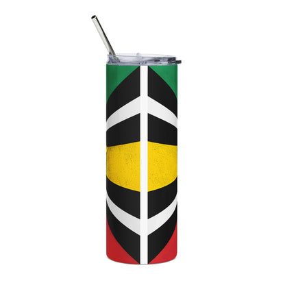 20oz Black History Stainless Steel Tumbler — I Am Black History Raised Fist Design
