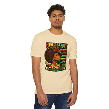 Head Start Black Excellence T-Shirt — Afrocentric Inspirational Graphic Tee