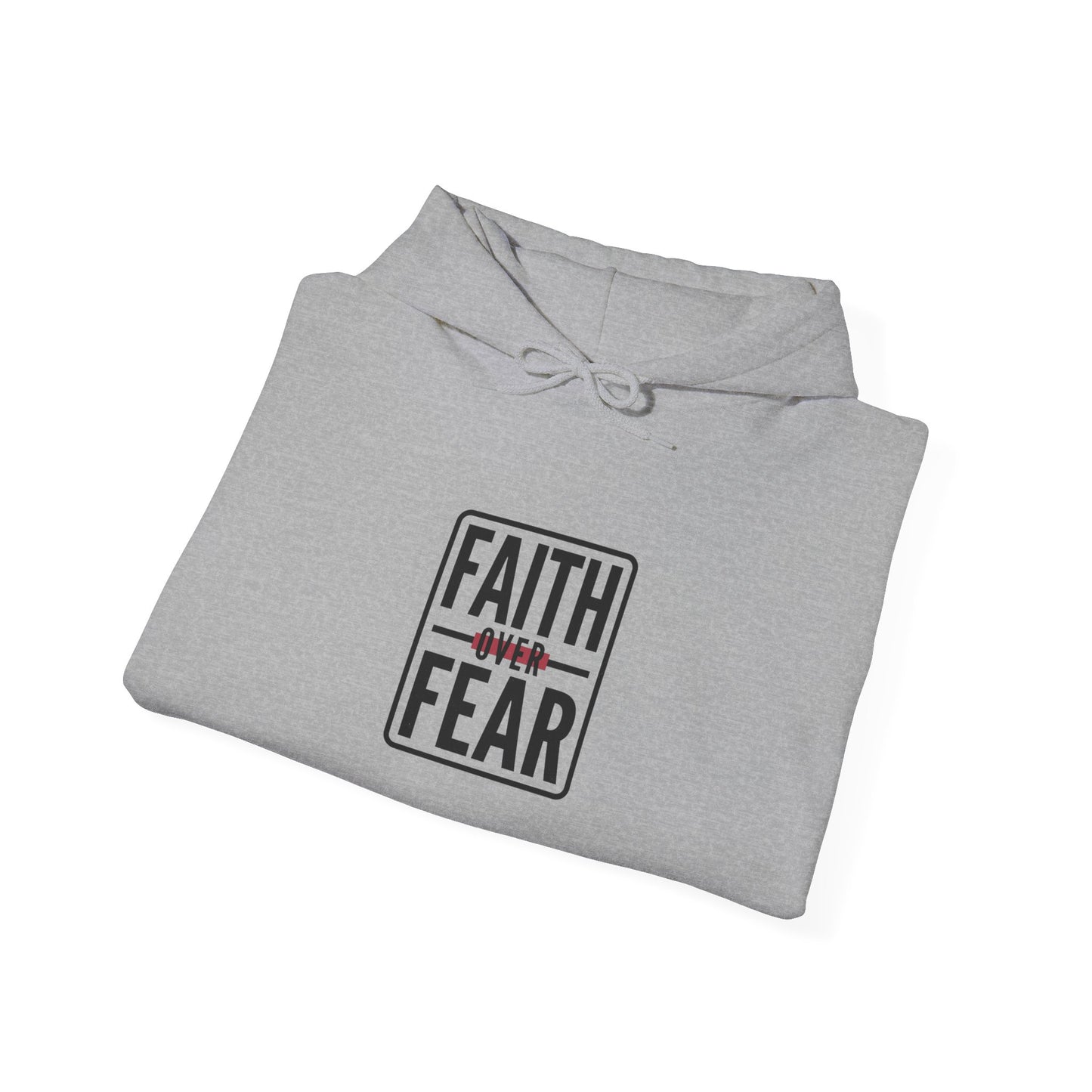 Faith Over Fear Hoodie | hometown pride, rivalry humor