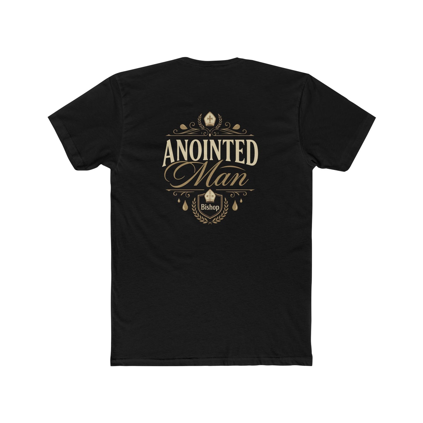 Anointed Man Tee — Christian Faith Graphic T-Shirt