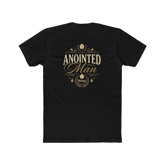 Anointed Man Tee — Christian Faith Graphic T-Shirt