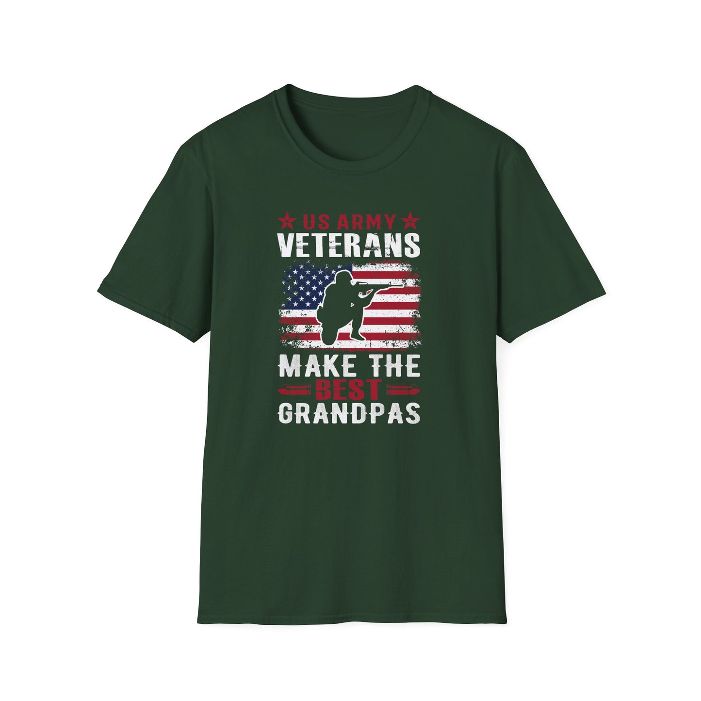 US  Army Veterans Make the Best Grandpas T-Shirt