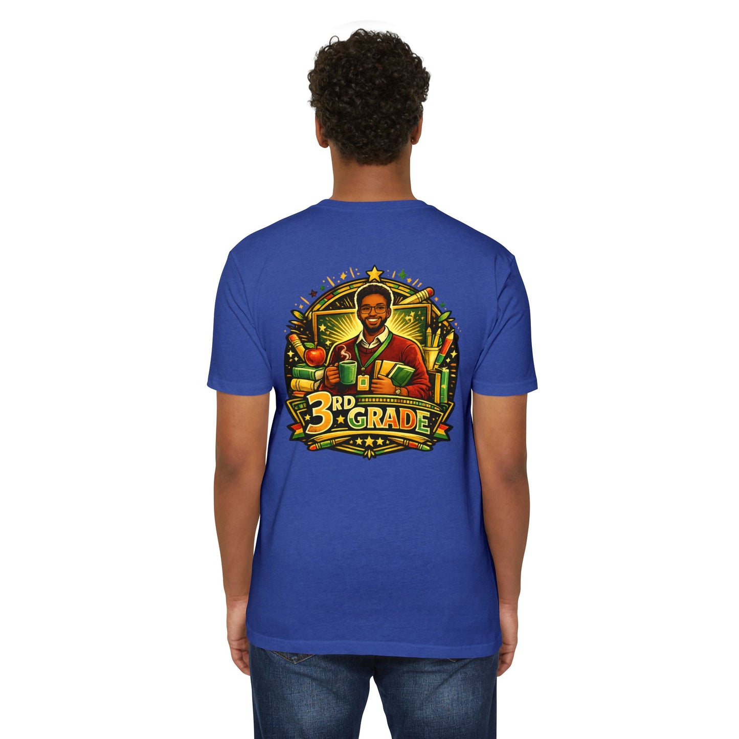3rd Grade Teacher T-Shirt — Proud Elementary School Teacher Tee