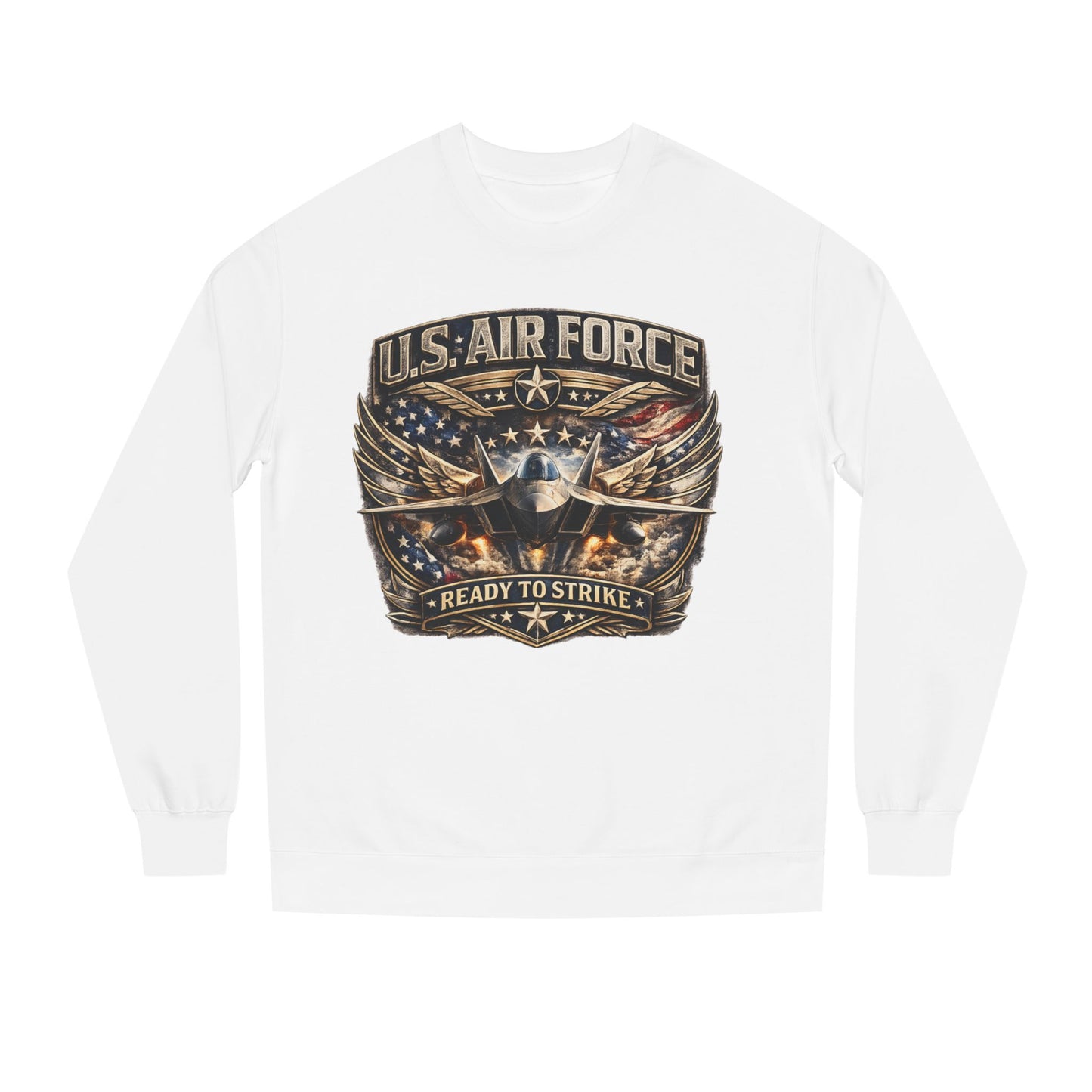 U.S. Air Force "Ready to Strike" Crewneck Sweatshirt