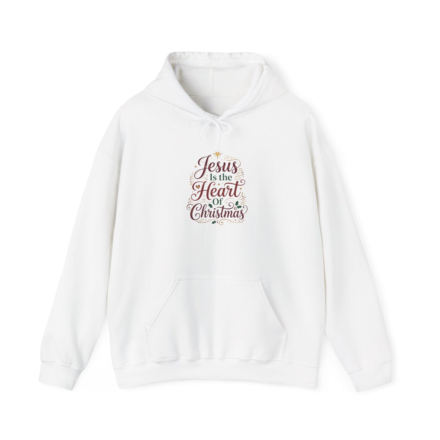 Jesus Is the Heart of Christmas Hoodie