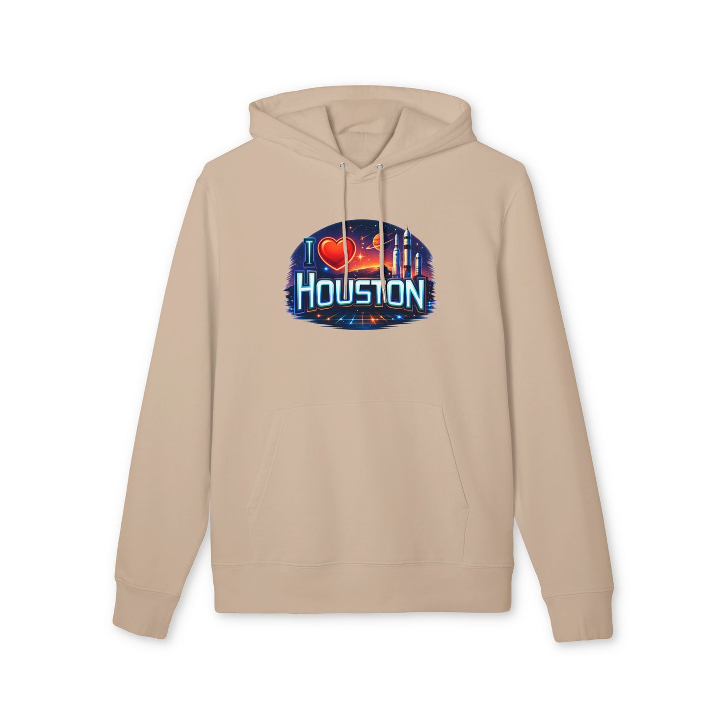 Houston Skyline Hoodie — I  Houston Graphic Pullover
