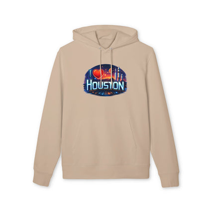 Houston Skyline Hoodie — I  Houston Graphic Pullover