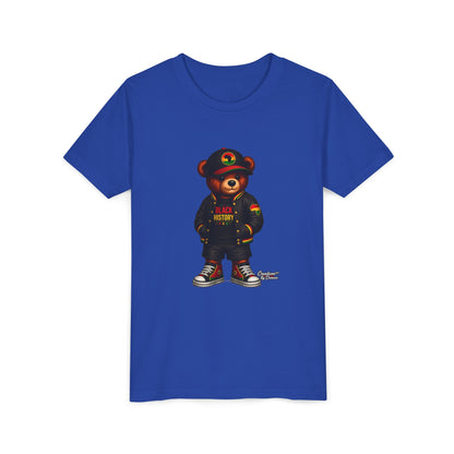 Kids 'Black History' Streetwear Bear Tee