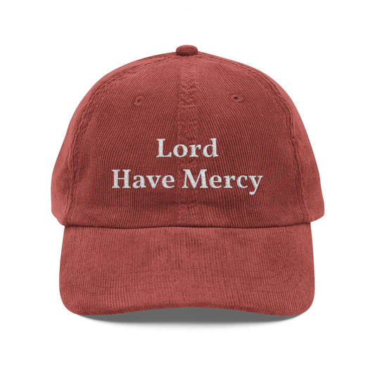 Vintage Corduroy Cap (Embroidery)