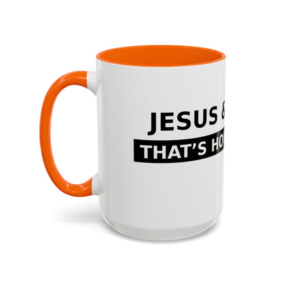 Coffee Mug — 'Caffeine & Insulin: That’s How I Function' Accent Mug