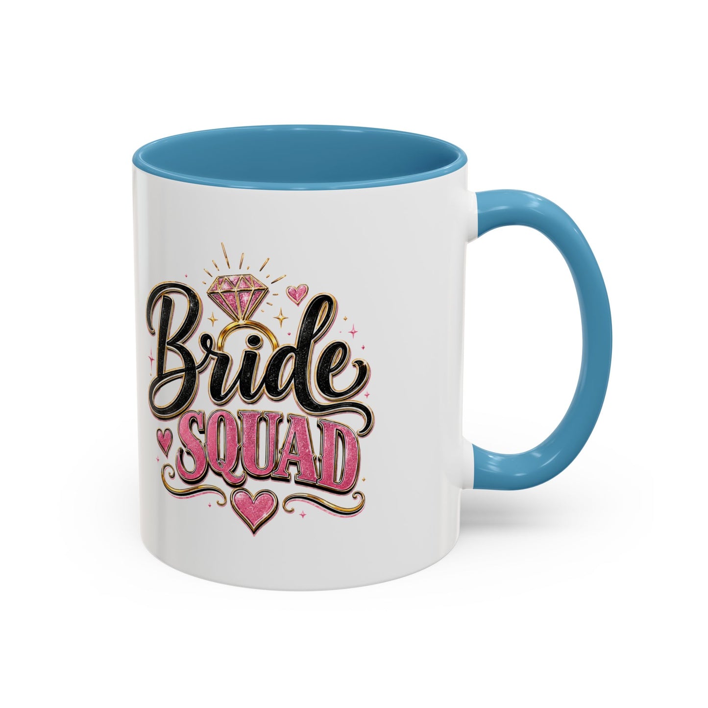 Bride Squad Coffee Mug — Bachelorette Party Gift, Bridal Shower Accent Mug