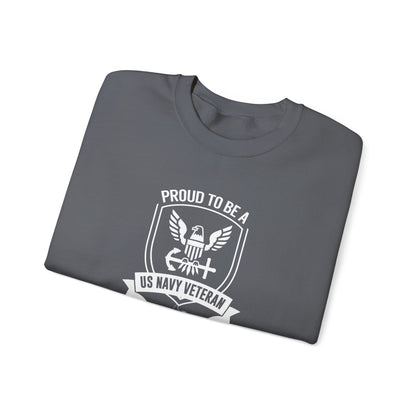 Proud to Be a US Navy Veteran Sweatshirt