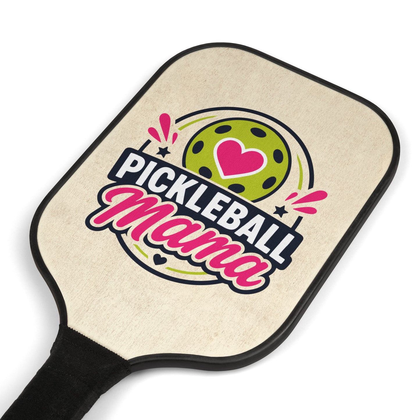 Pickleball Paddle Set — "Pickleball Mama" Graphic Paddle & Balls Kit