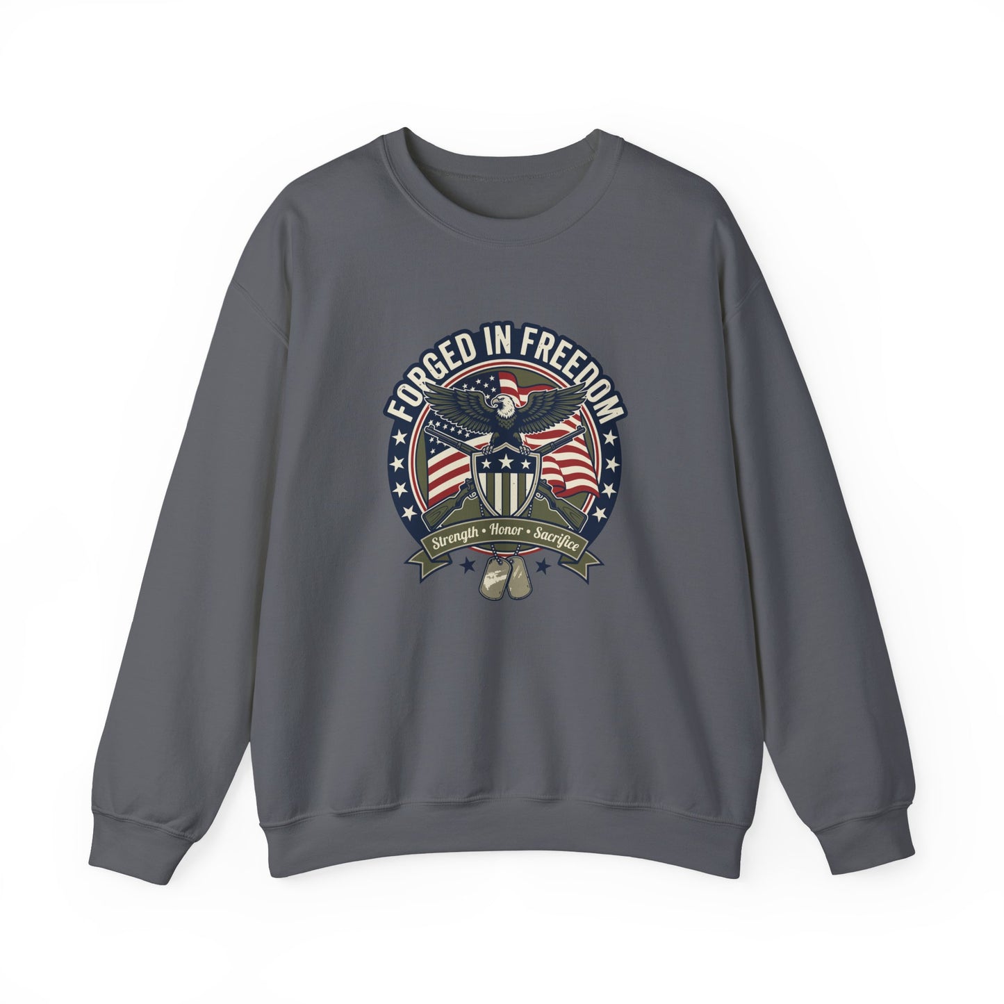 Forged in Freedom Patriotic Sweatshirt