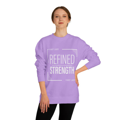 Refined Strength Sweatshirt — "First Lady" Graphic Crewneck