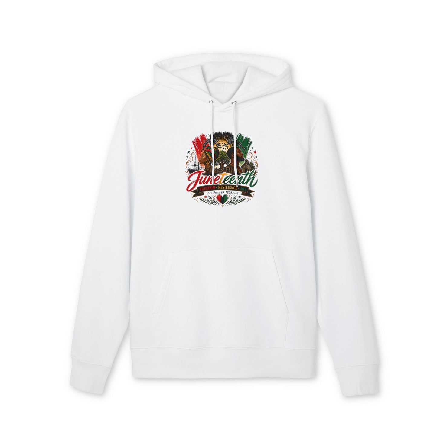 Juneteenth Celebration Hoodie — Black History Freedom Tribute