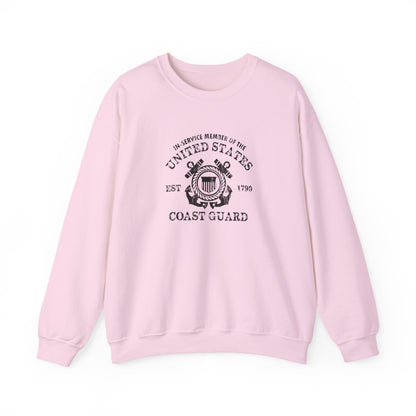 In-Service Member of the United States EST 1790 Coast Guard Sweatshirt