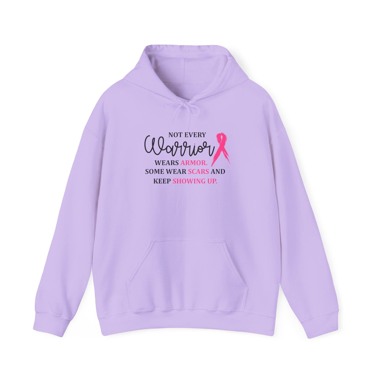 Not Every Warrior Wears Armor Breast Cancer Awareness Hoodie