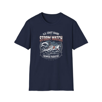 U.S Coast Guard Storm Watch Semper Paratus T-Shirt