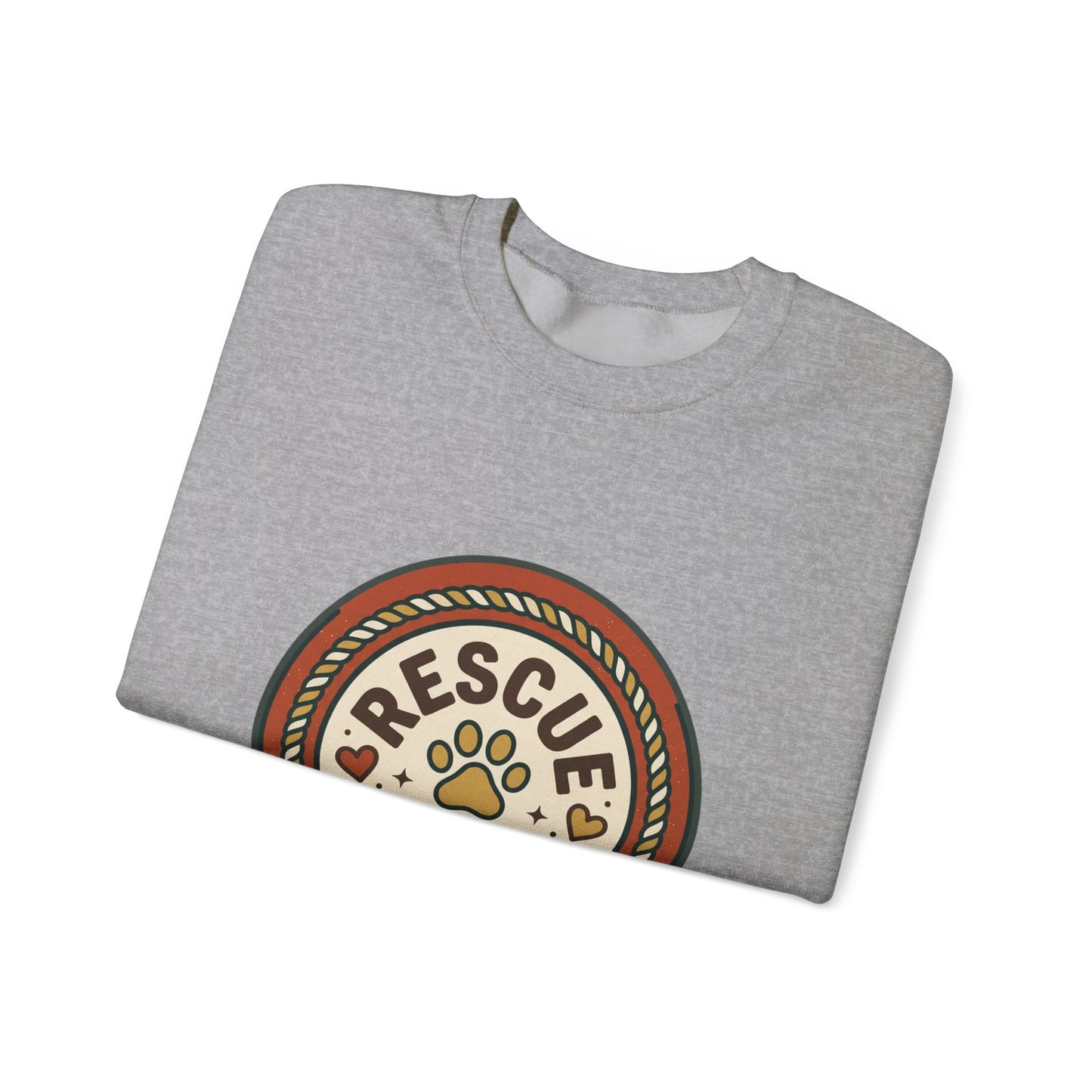 Rescue Dog Mom Sweatshirt | rescue pride, fur baby
