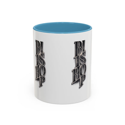 Bishop Vertical Logo Accent Coffee Mug — 11/15oz