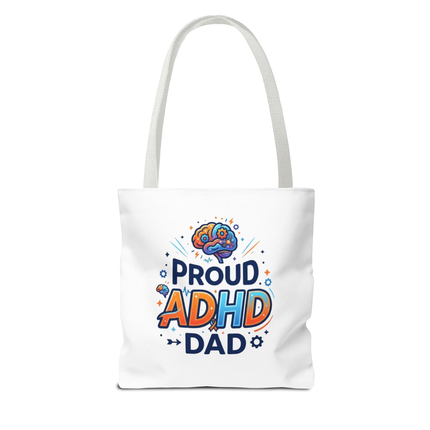 Proud ADHD Dad Tote Bag — Awareness Gift for Fathers