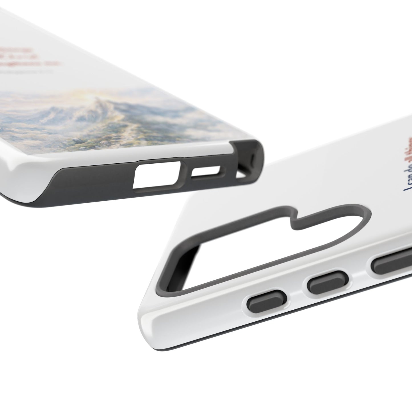 Christian Phone Case – “I Can Do All Things Through Christ” Inspirational Tough Case