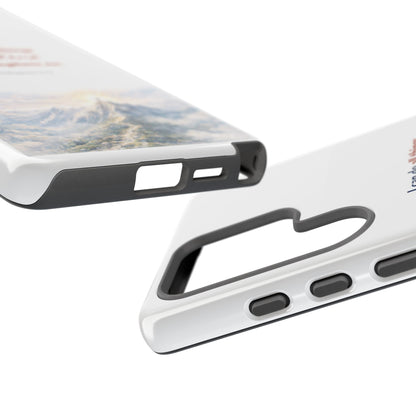 Christian Phone Case – “I Can Do All Things Through Christ” Inspirational Tough Case