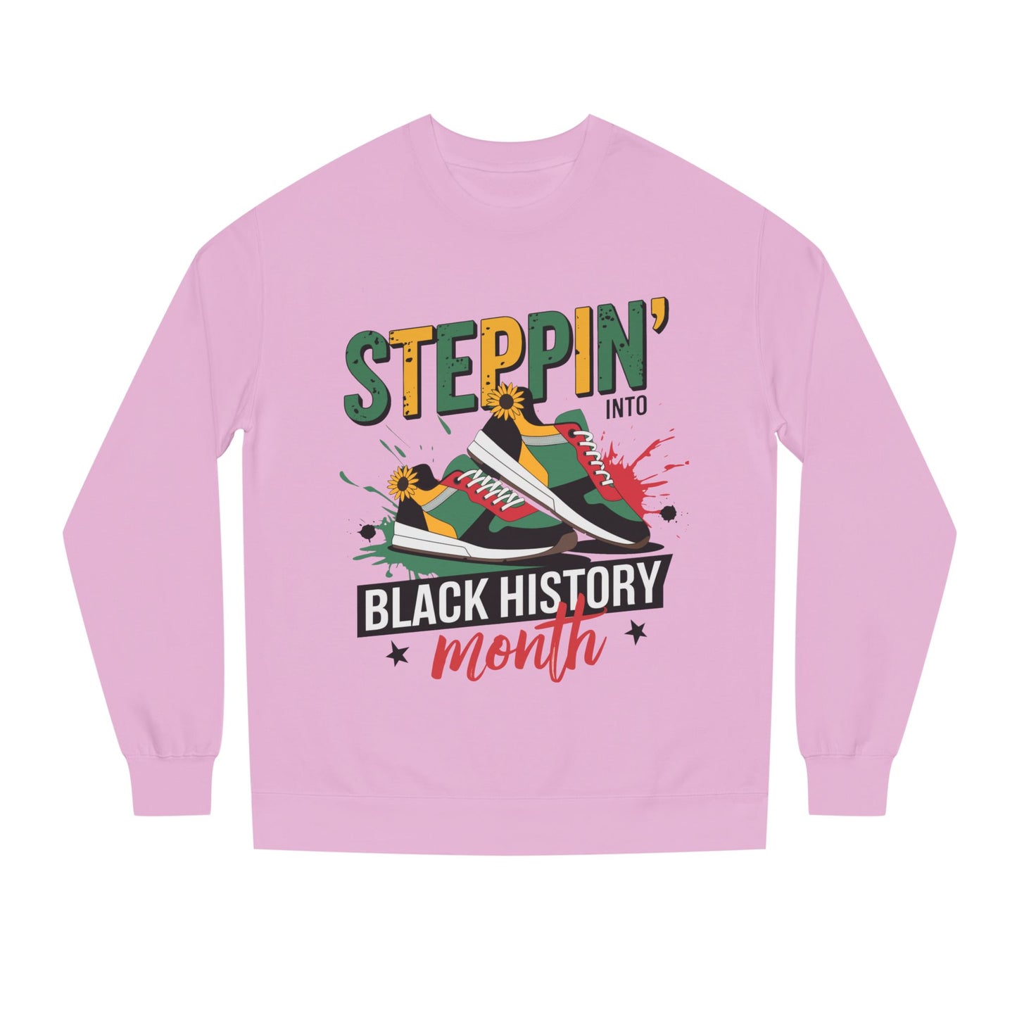 Steppin' Into Black History Month Sweatshirt