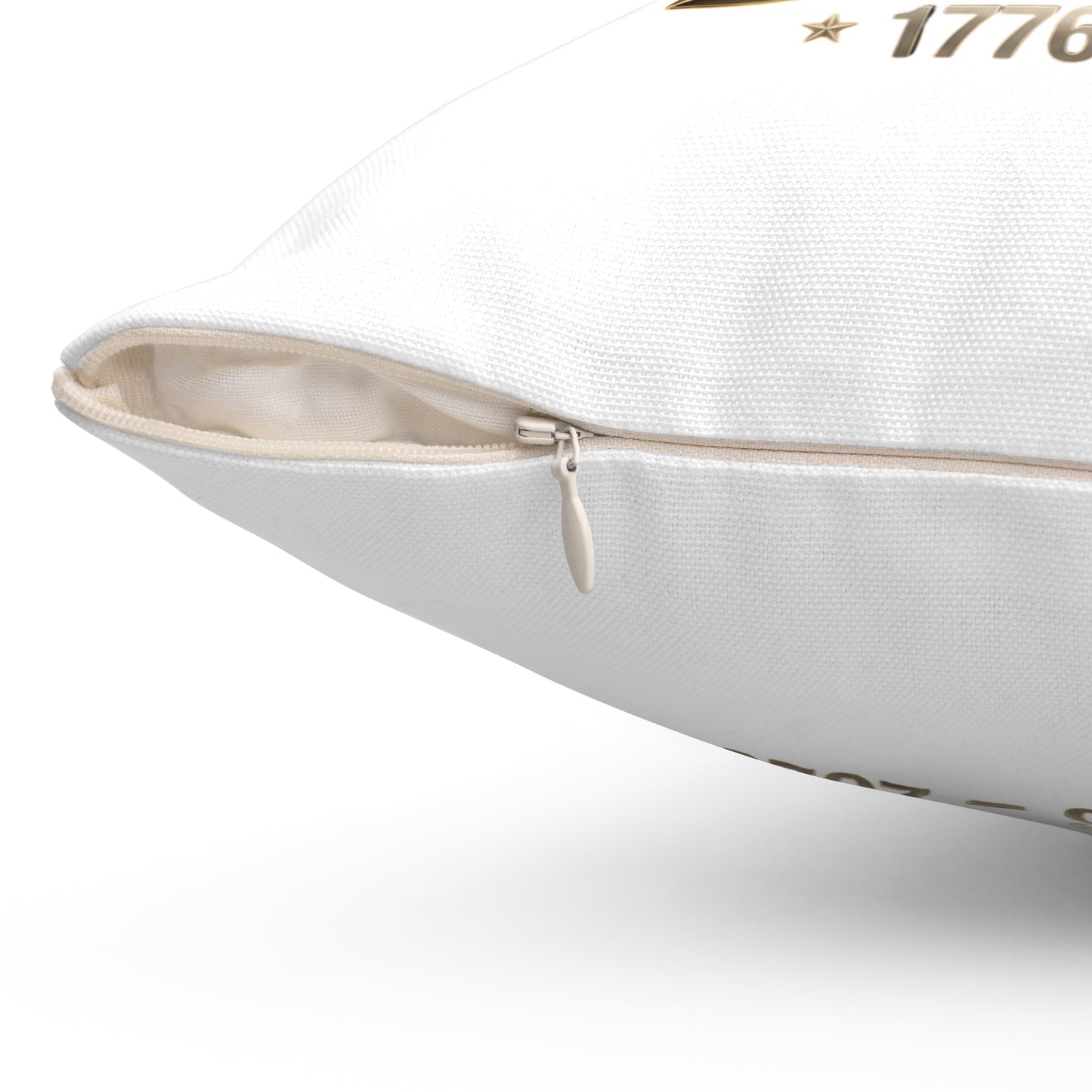 America 250 Commemorative Throw Pillow — "Built by Generations 1776–2026"
