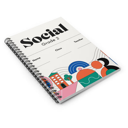 Spiral Notebook - Ruled Line