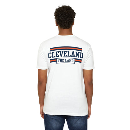Cleveland "The Land" Retro Striped Tee