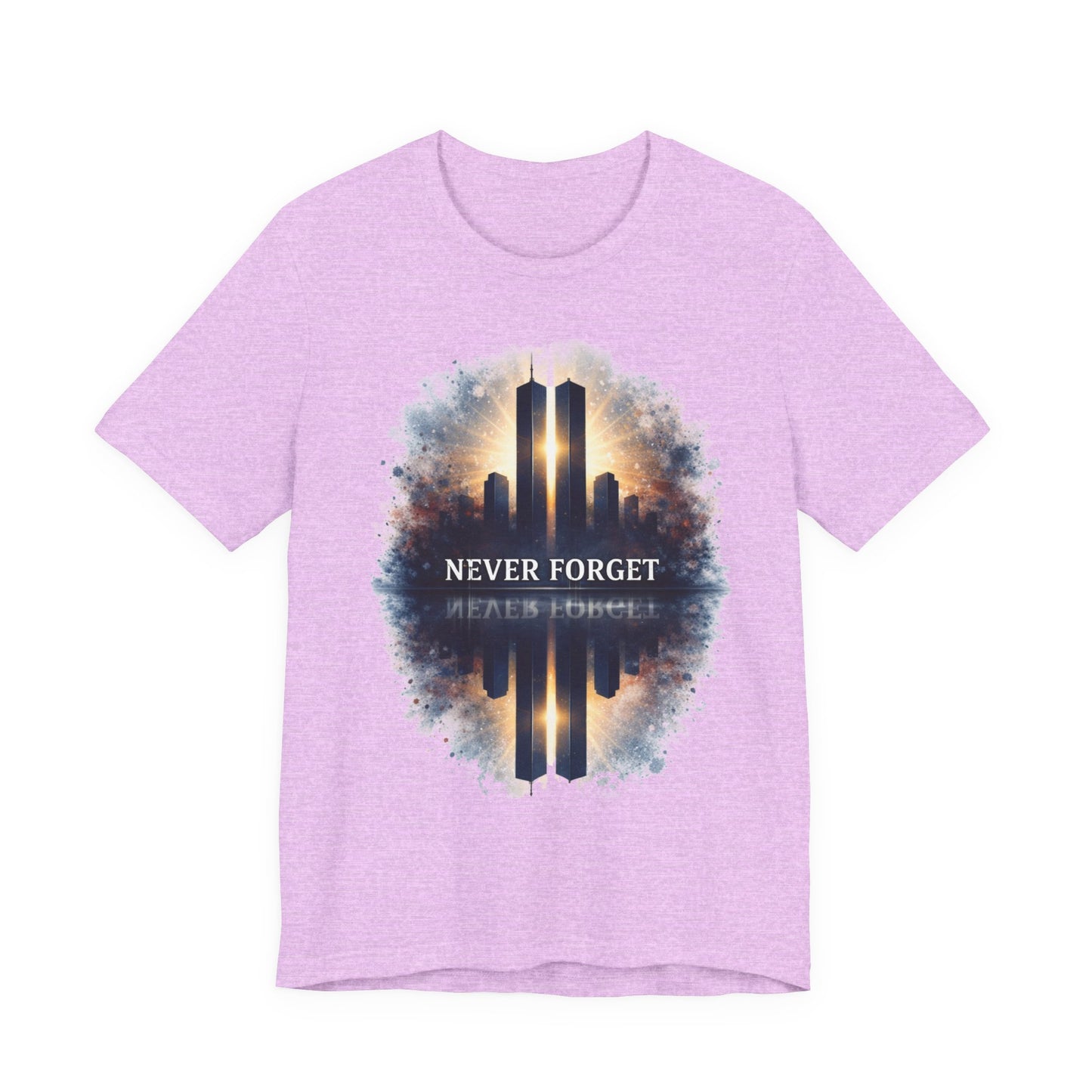 9/11 Never Forget Tee — World Trade Center Memorial Shirt