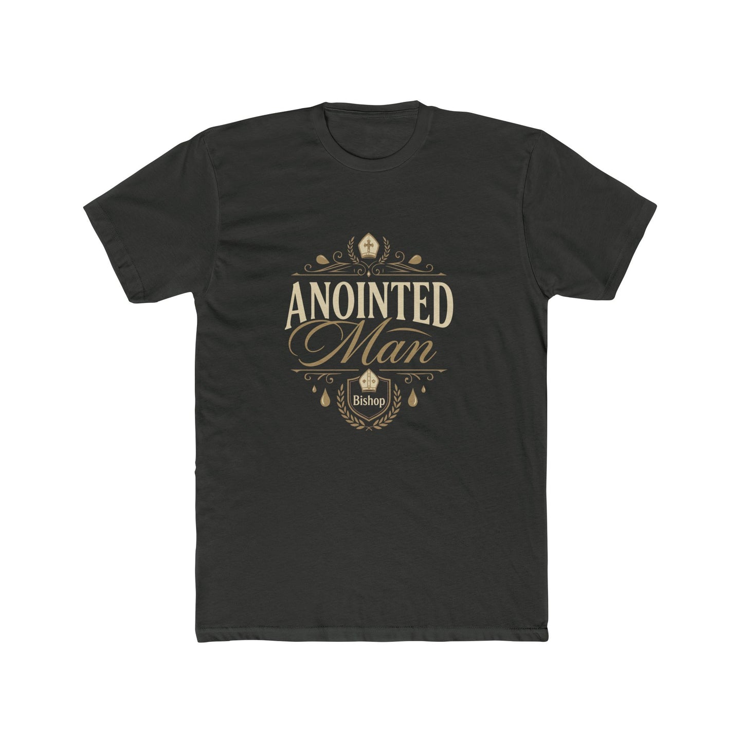 Anointed Man Tee — Christian Faith Graphic T-Shirt