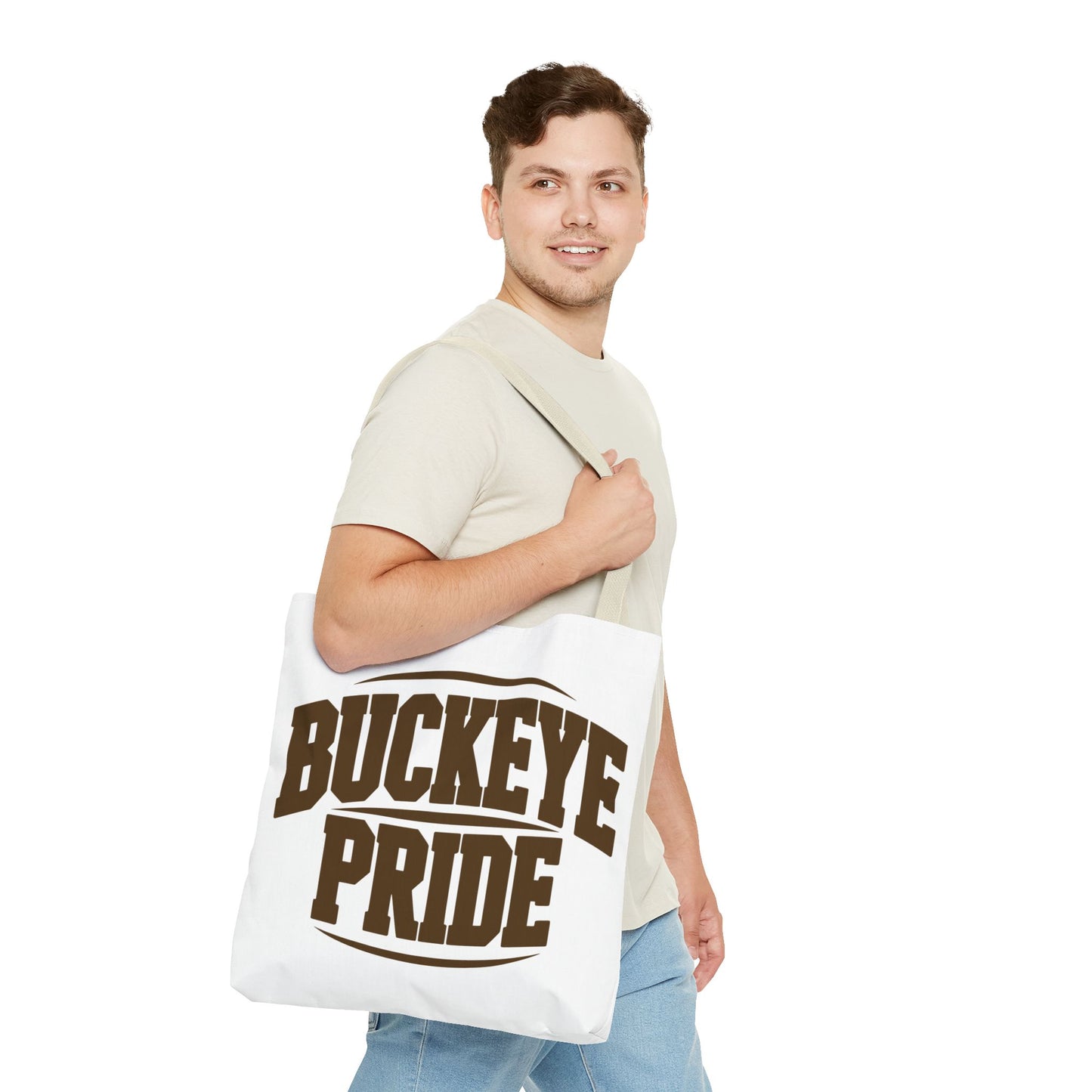 Buckeye Pride Tote Bag — Team Spirit Football Fan Tote